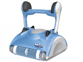 Image Robot piscine electrique Dolphin NAUTY TC telecommande avec chariot