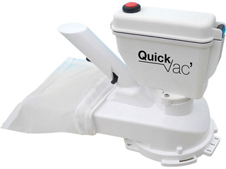 Image Robot aspirateur piles spa HEXAGONE Quick Vac SPA