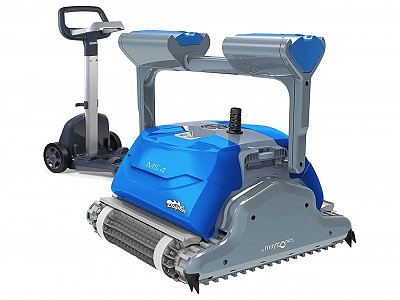 Image Robot piscine electrique Dolphin MS4 avec chariot