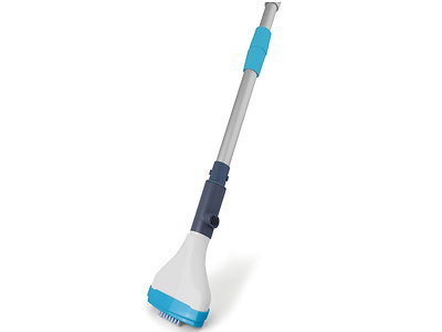 Aspirateur De Piscine Manuel - Avec Tête, Tuyau Et Manche Télescopique 144 Cm, Pour Piscines Hors Sol Et Creusées
